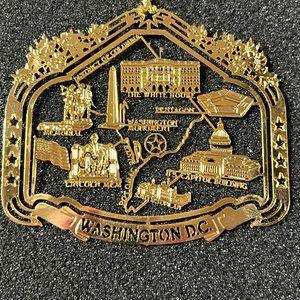 Washington DC Holiday Ornament